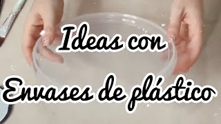 Ideas para reciclar tapas y envases de plástico [upl. by Manvil]