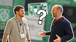 Where are the Pi 5s I asked Eben Upton at CES 2024 [upl. by Lesya]