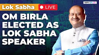 Lok Sabha Speaker Election LIVE I Om Birla Vs K Suresh Voting Begins For LS Speaker I Lok Sabha [upl. by Nichola]