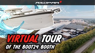 Axopar amp BRABUS Marine virtual booth tour  Boot24 Düsseldorf [upl. by Rame]