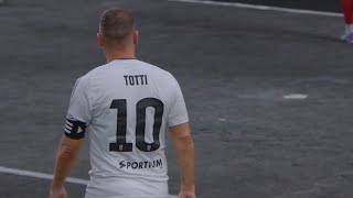 Francesco Totti vs Medallo City Kings World Cup [upl. by Ingmar]