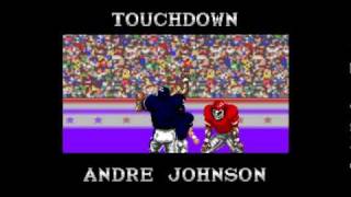 Andre Johnsons Game Winner Over The ChiefsAccording to Tecmo GUS JOHNSON [upl. by Masao]