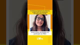 Sabrina engenheira de produção formada pela UTFPR [upl. by Doreen]