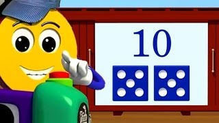 Counting Dice for Toddlers and Preschoolers  PicTrain™ [upl. by Jeremiah]