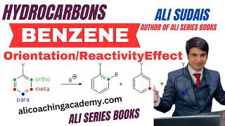 Hydrocarbons Lec 14 Orientation and Reactivity Effect on Benzene ring  MDCAT  Ali Sudais [upl. by Ilaw]