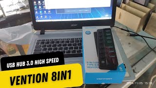 Unboxing and Review USB Hub 30 with power [upl. by Kirsch]