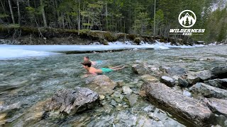 Trip to Lussier Hot Springs in our fully built E350 4x4 Camper [upl. by Noek]