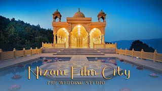 HYDERABAD BEST PRE WEDDING LOCATION  NIZAM FILM CITY  SHAMSHABAD [upl. by Fatsug]