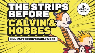 Bill Wattersons Early Strips Before Calvin And Hobbes  RAD 80s90s History [upl. by Body]