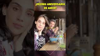 🎉¡SANDRA ECHEVERRÍA Y LEONARDO DE LOZANNE 10 AÑOS DE AMOR [upl. by Fawcette748]