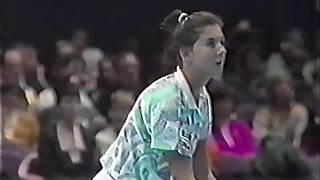 Monica Seles vs Jana Novotna 1992 YEC QF Highlights [upl. by Auqenet]