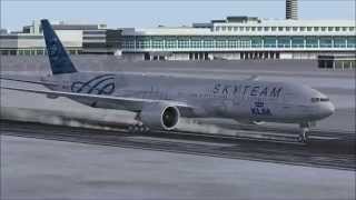 SkySpirit2012 B777 KLM Skyteam [upl. by Jeniece32]