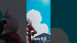 4 kills 1 clip in reload one shot map shorts shortsfeed fortnite triplekill [upl. by Cranston]