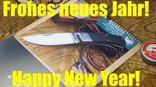 Frohes Neues Mein Uhren amp Messerkalender 2017 Watches amp Knives [upl. by Sadoff]