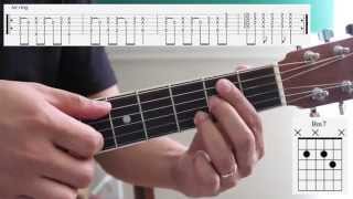 Gitara Tutorial Parokya Ni Edgar  with TAB  Zenoshow [upl. by Akceber]