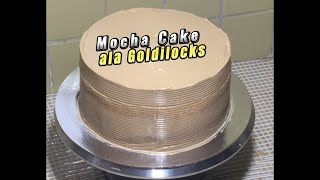 MOCHA CAKE RECIPE ala GOLDILOCKS PANLASANG PINOY MOCHA CAKE ala GOLDILOCKS [upl. by Kenti270]