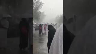 Pluie et torrents le jour dArafa en Arabie Saoudite [upl. by Ennovahc]