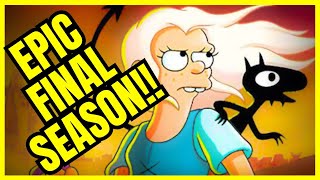 Disenchantment Season 5 Netflix Series Review and End Credit Scene Explained The Final Season [upl. by Hobey]