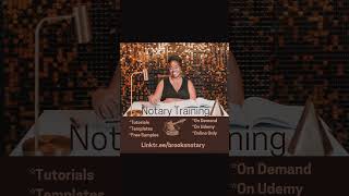 Notary Training notarytips shorts [upl. by Aras996]