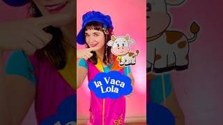 🌸🌼la Vaca lola tiene cabeza y tiene cola 🐮🐄🎶🌟🎈🌈 trenzarinatrabalenguas cancionesinfantiles [upl. by Livvi]