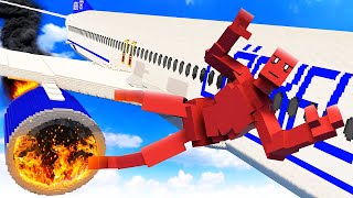 Dynamic Ragdoll vs Plane CRASH  Teardown Mods Gameplay [upl. by Gladstone]