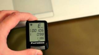 Planet Bike Protegé 90 wireless displaying random numbers [upl. by Aicsila637]