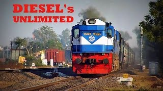 100 in 1  Indian Railways ALCO Diesels Unlimited [upl. by Assenal]