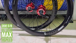 wheelset 20x1 38 22inch [upl. by Loma407]