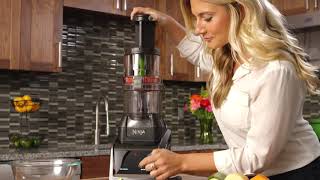 How to use the spiralizer on the Ninja IntelliSense Kitchen System CT682 [upl. by Elrae]