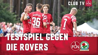 RELIVE Härtetest für den FCN gegen die Blackburn Rovers [upl. by Leuams53]