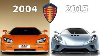 Koenigsegg Evolution 2004  2015 [upl. by Kcinemod]