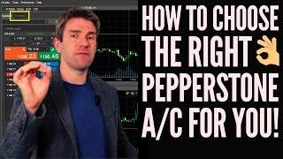 How to Choose the Right Pepperstone Account for You 👍 [upl. by Anaitsirk]