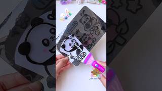 🐼 try it 🐼 shorts tonniartandcraft art love craft diy [upl. by Paddy247]