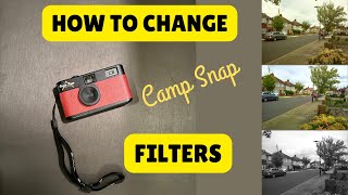 How to change Camp Snap Filters [upl. by Airpal584]