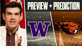 Washington vs Oregon State Preview Prediction amp Bets  2023 [upl. by Ahsikrats]