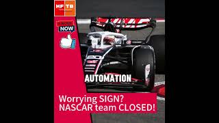 WORRYING NEWS for Haas F1 Team NASCAR team CLOSING  F1 f1 formula1 [upl. by Adiuqal]