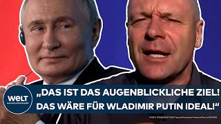 UKRAINEKRIEG quotDas ist das augenblickliche Ziel Das wäre für Wladimir Putin idealquot [upl. by Karisa]