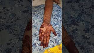 Arabic mehndi design subscribe my ytshorts mehandi art like video guys share my channel [upl. by Nomar]