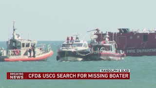 CFD and USCG search for missing boater [upl. by Hsirahc319]