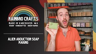 Extraterrestrial Suds A Cosmic Crafting Adventure Vegan Cold Process Soap Making [upl. by Eihpos154]