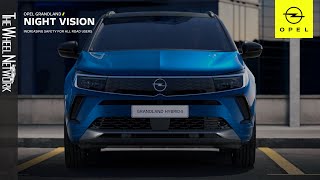 2022 Opel Grandland Hybrid4 – Night Vision Explained [upl. by Mcmillan]