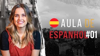 Aula de espanhol 01 Cumprimentos e apresentações [upl. by Letitia409]