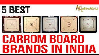 ✅ Top 5 Best carrom board brands in India with Price  🔥 Best Carrom Board in India [upl. by Anaibib25]