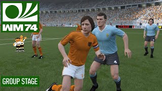 1974 World Cup SIM  Matchday 1  Part 3  Group Stage [upl. by Nohs]