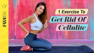 Eliminate Cellulite in Buttocks Hips and Legs with Just 1 Exercise [upl. by Hartzke91]