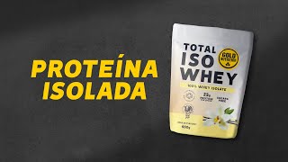 Total Iso Whey  Proteína Whey Isolada  GoldNutrition [upl. by Cope]