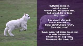 Sumer is icumen in The Cuckoo Song traditional English [upl. by Fahey]