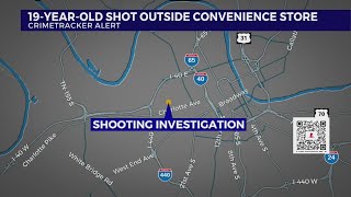 19yearold shot outside Nashville TN convenience store [upl. by Muns]