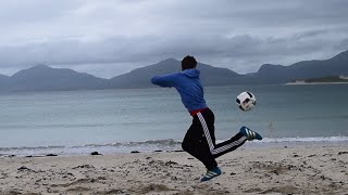 Football Skills on the Isle of Harris [upl. by Donny458]