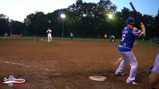 Longest Backward Trick Shot Home Run a few feet foul [upl. by Aiblis386]